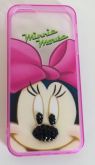 Case de Silicone Minnie com Strass iPhone 5/5s/SE
