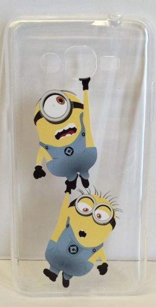 Case de Silicone Minions Galaxy Gran Prime