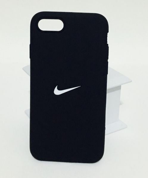 Case de Silicone Básica Nike Preto iphone 7