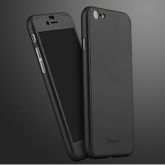 Case 360 Híbrida Luxo Preto iphone 5/5s/SE