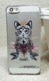 Case Exclusiva Empório - Gato com Beija-flores by Sophie iphone 5/5s/5E