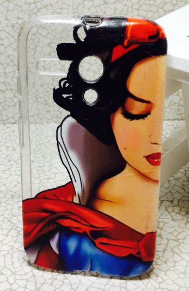 Case de Silicone Branca de Neve New Moto G1