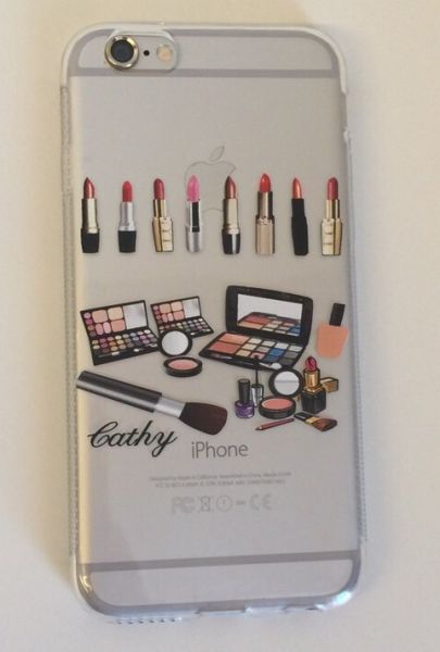 Case de Silicone Maquiagem Completa iphone 5c