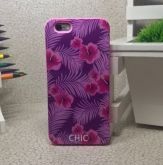 Case 3D Chic Flores Lilas Iphone 6/6s