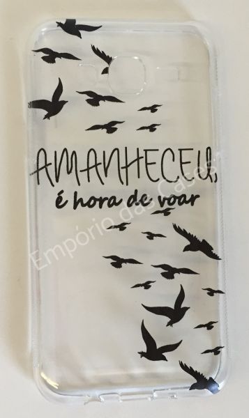 Case de Silicone Amanheceu Galaxy J2
