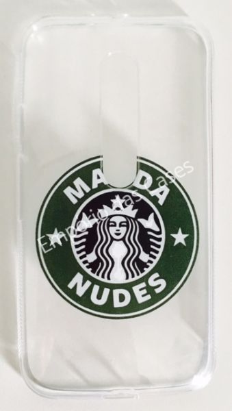 Case de Silicone Manda Nudes Starbucks Moto G3