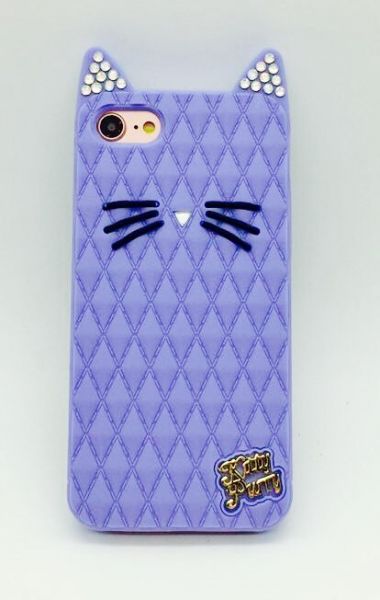 Case 3D Gatinho Katy Perry Lilás iphone 7