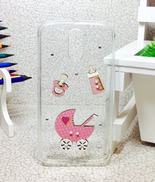 Case Flor's Baby Girl Motorola Moto G5 Plus