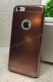 Case Flexível Rose com efeito metalizado iphone 6/6s