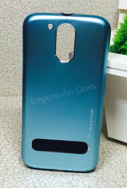 Case Anti Impacto Azul Moto G4 / G4 Plus