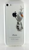Case de Silicone Olaf Frozen iPhone 5c