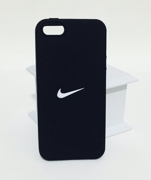 Case de Silicone Básica Nike Preto iphone 5/5s/SE