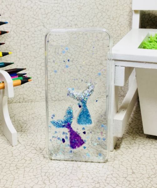 Case 3D Sereias Glitter iphone 8