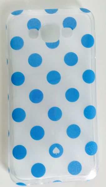 Case de Silicone Azul Kate Spade Galaxy E7