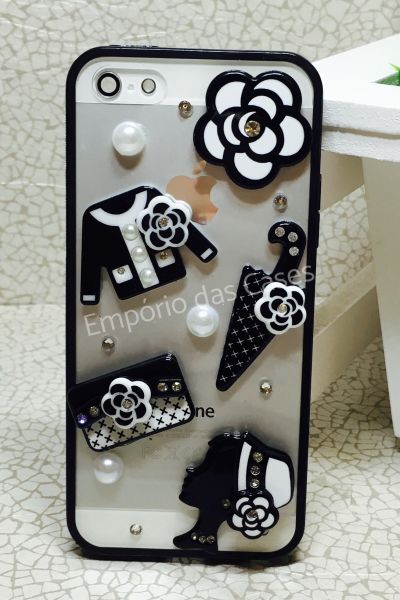 Case Femine Black iphone 5/5s/SE