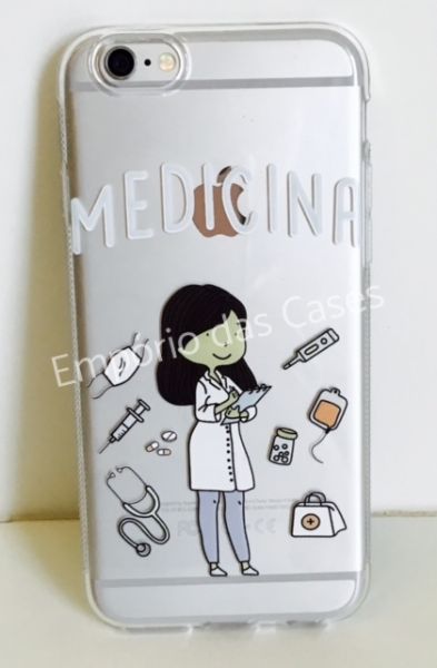 Case de Silicone Medicina iphone 6/6s