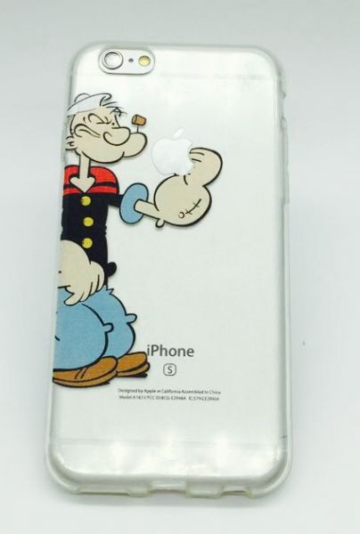 Case de Silicone Popeye iPhone 6/6s