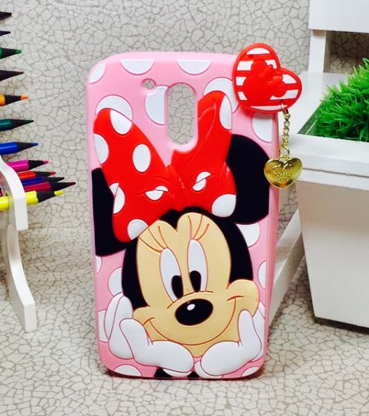 Case 3D Minnie Charme Moto G4 / G4 Plus