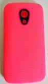 Case de Silicone Hola Pink Moto G 2