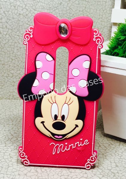 Case 3D Minnie Luxo Moto X Play