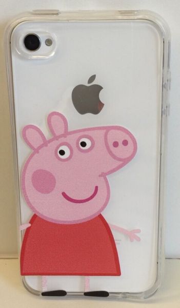 Case de Silicone Peppa iPhone 5/5s/SE