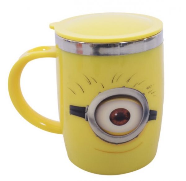 Caneca Térmica Minions Amarelo