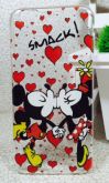 Case de silicone Mickey e Minnie Smack iphone 5/5s/SE