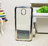 Case Água Glitter Prata Galaxy J5 Pro