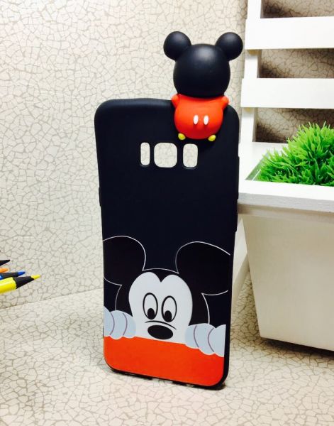 Case 3D Mickey Agarradinho Galaxy S8 Plus