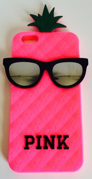 Case Abacaxi Pink Neon iphone 5/5s/SE