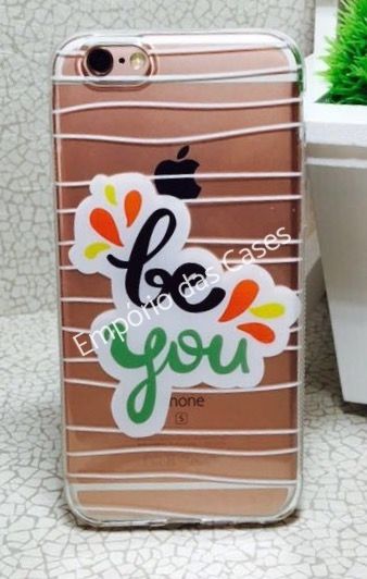 Case de Silicone Be You iphone 6/6s