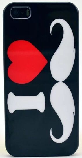 Case Bigode Grosso para iPhone 5/5s/SE
