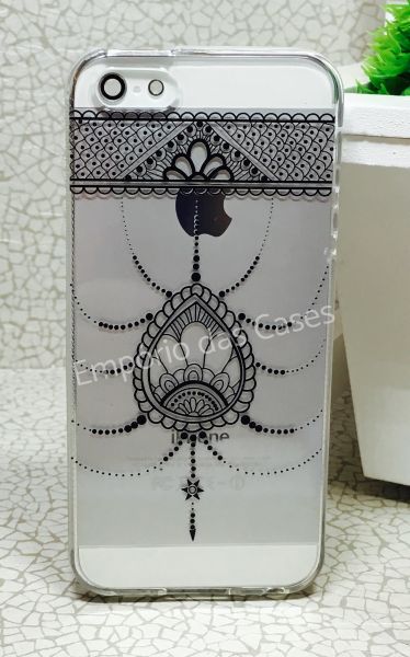 Case de Silicone Coração Rendado iphone 6/6s