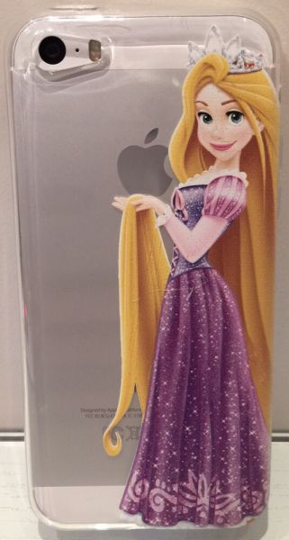 Case de Silicone Rapunzel Enrolados iPhone 5C