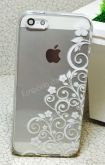 Case de Silicone Arte Floral iphone 5/5s/SE
