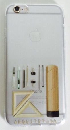 Case de Silicone Arquitetura iphone 6/6s