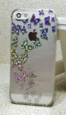 Case de Silicone Color Borboleta iphone 5/5s/SE