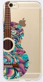 Case de Silicone Violão Música iphone 5c