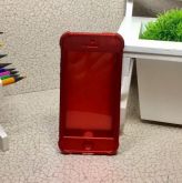 Case 360 Silicone com borda Anti Impacto Red iPhone 5/5s/SE