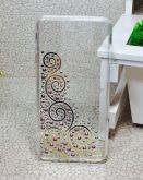 Case de Silicone Luxo Strass Henna Galaxy J7 Prime