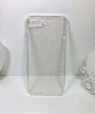 Case Flexível Glitter Roxo iphone 8 plus