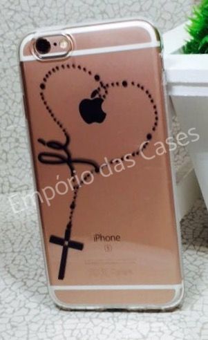 Case de Silicone Fé Com Amor iphone 6/6s