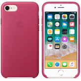 Case Couro Pink Fucsia iphone 8