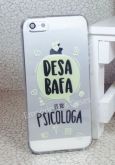 Case de Silicone Desabafa sou Psicológa iphone 5/5s/SE