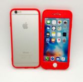 Case 360 Híbrida Luxo Vermelho iphone 6/6s