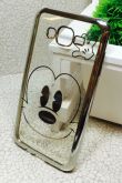 Case Luxo Mickey Face Prata Galaxy J7 J700