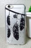 Case de Silicone Penas iphone 6/6s