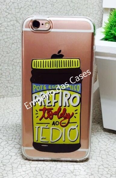 Case de Silicone Prefiro Toddy iphone 6/6s