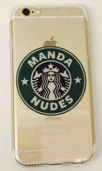 Case de Silicone Manda Nudes iphone 4/4s