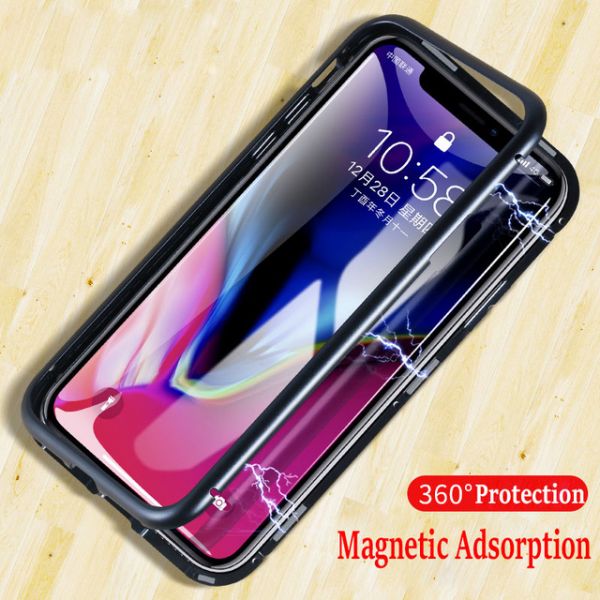 Case 360 Magnética Preto iphone X